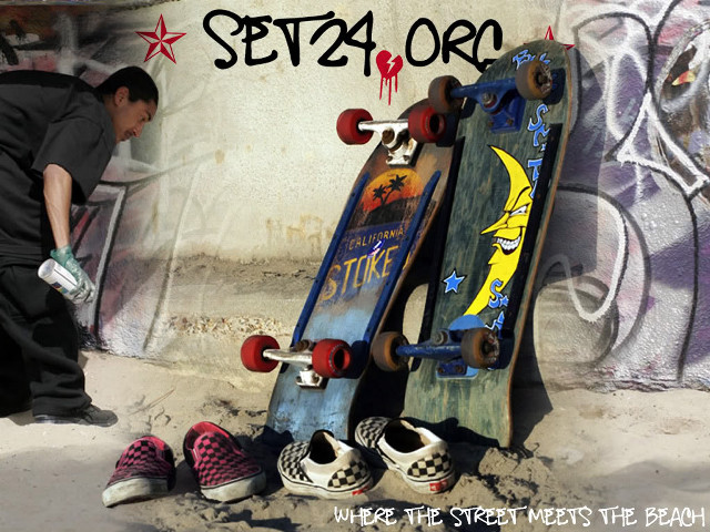 Man skateboard wall graffiti shoes free wallpaper - medium preview image