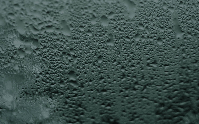 Water drops window black white free wallpaper - medium preview image