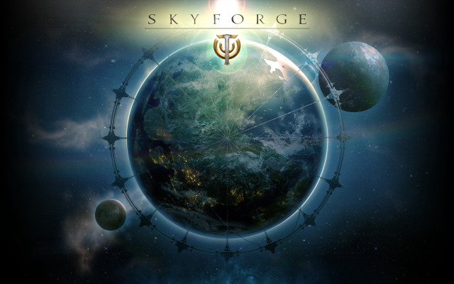 Space station sky force logo free wallpaper - medium preview image