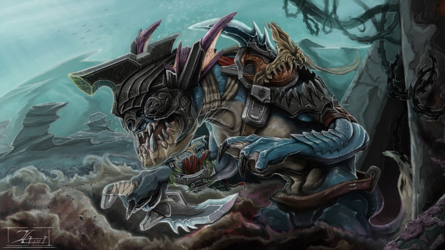 Monster human body painting artwork free wallpaper - medium preview image