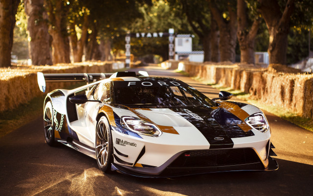 White orange racecar road haybales free wallpaper - medium preview image