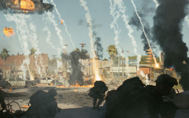 People watching military men jet free wallpaper - medium preview image