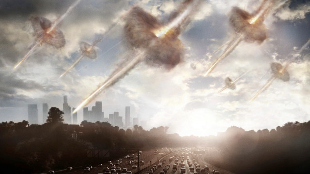 Cars highway cloudy sky jets free wallpaper - medium preview image