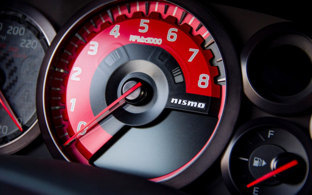 Speedometer closeup car dashboard gauges free wallpaper - medium preview image