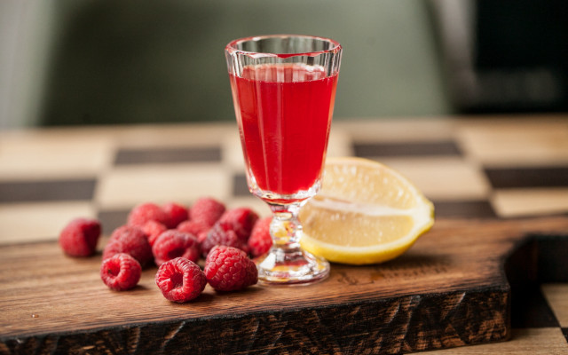 Raspberry juice lemon raspberries food free wallpaper - medium preview image