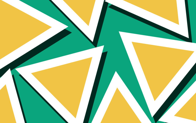 Green yellow abstract triangles lines free wallpaper - medium preview image