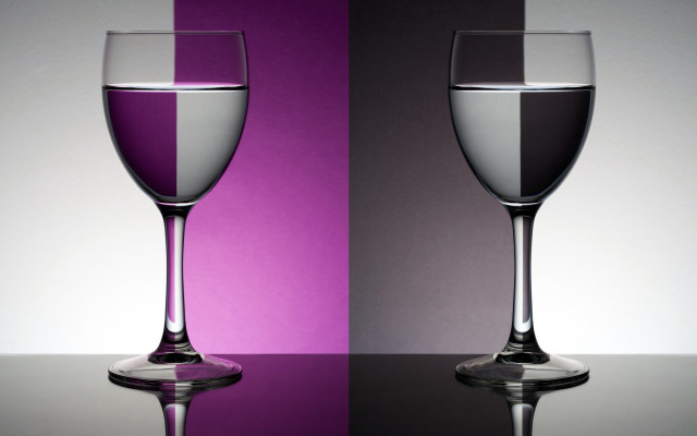 Glass water table purple black free wallpaper - medium preview image