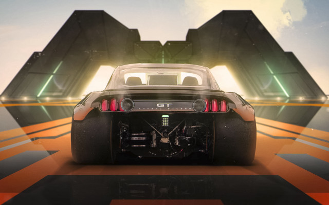 Futuristic car background cobra cgstudio free wallpaper - medium preview image