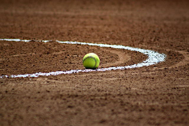 Tennis ball circle dirt field free wallpaper - medium preview image