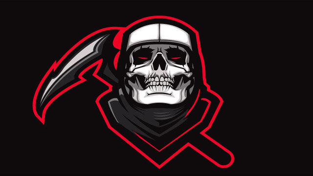 Skull helmet knife redlight masked free wallpaper - medium preview image