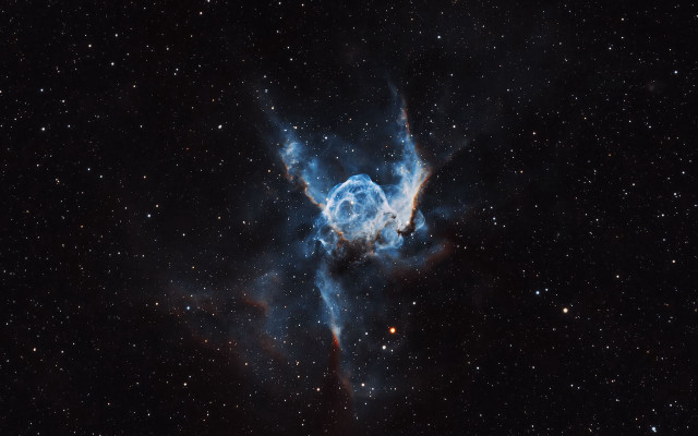 Large star blue ring black free wallpaper - medium preview image