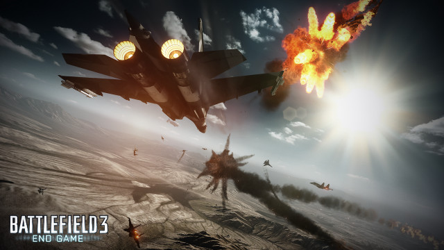 Fighter jets cloudy sky desert free wallpaper - medium preview image