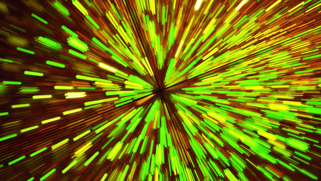 Green yellow abstract background raytraced free wallpaper - medium preview image