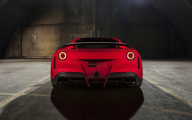 Red sports car headlight shadow free wallpaper - medium preview image