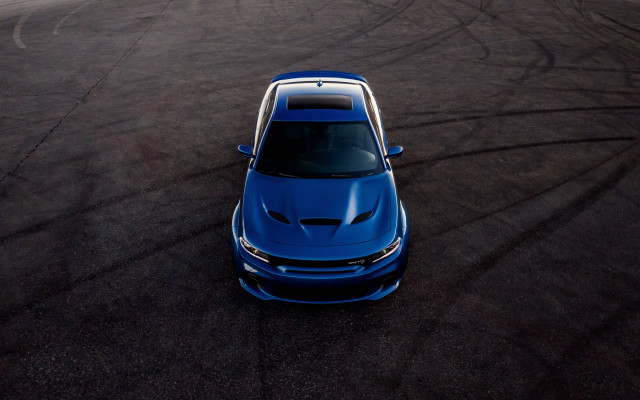 Blue car track sky fireworks free wallpaper - medium preview image