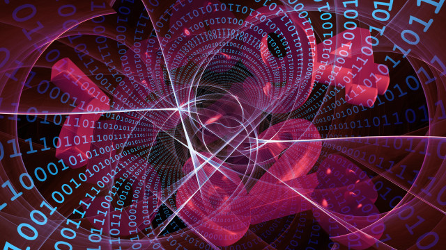 Spiral numbers red blue black free wallpaper - medium preview image