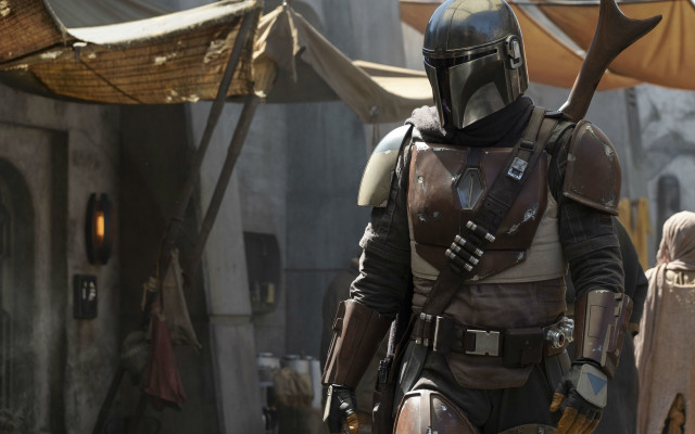 Starwars village man sword helmet free wallpaper - medium preview image