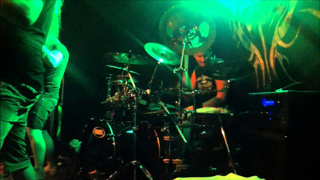 Band performance green lights guitarist free wallpaper - medium preview image