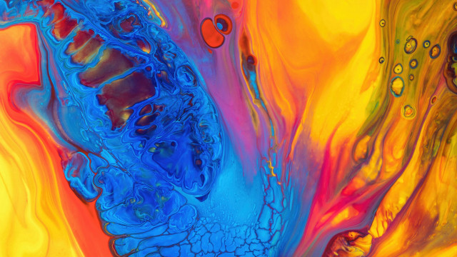 Colorful bubbles metaphysical ultrafine saturated free wallpaper - medium preview image