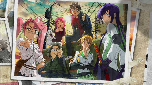 Anime collage characters background photos free wallpaper - medium preview image