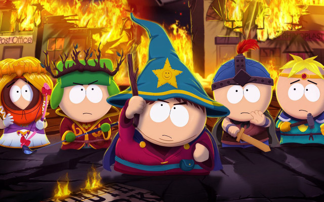 Cartoon characters fireplace burning background free wallpaper - medium preview image