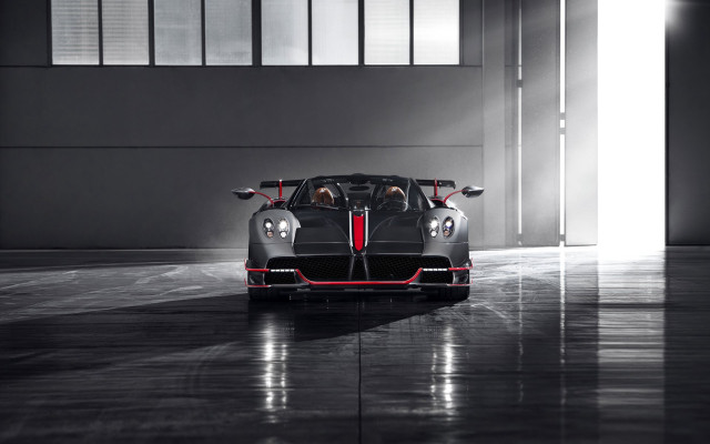 Black sports car dark room #7 free wallpaper - medium preview image