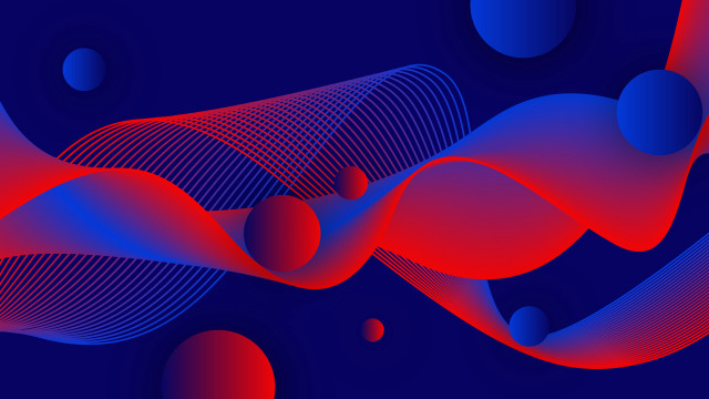 Blue red background design generative free wallpaper - medium preview image