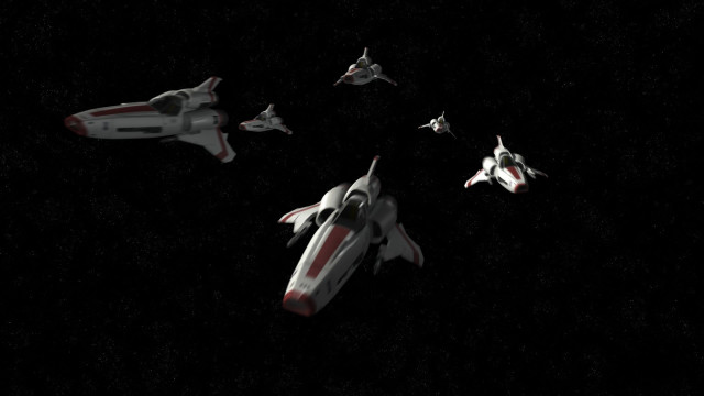 Fighter jets night formation flying free wallpaper - medium preview image