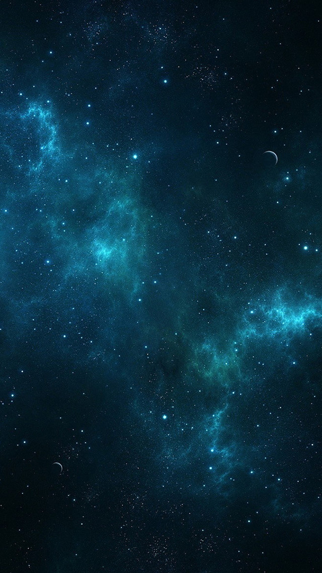 Space scene blue sky clouds #2 free wallpaper - medium preview image