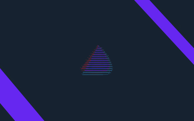 Triangle lines beeple angular synchromism free wallpaper - medium preview image