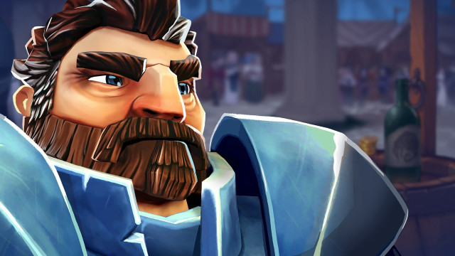 Beard man game avatar wine free wallpaper - medium preview image