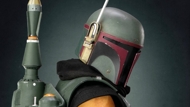Boba fett helmet rocket ship free wallpaper - medium preview image