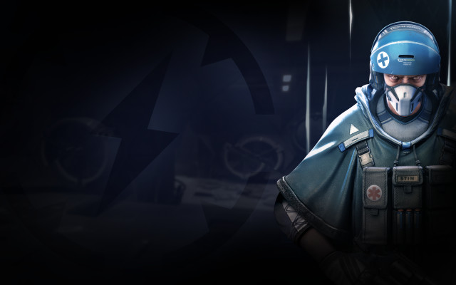 Man blue helmet uniform nose free wallpaper - medium preview image