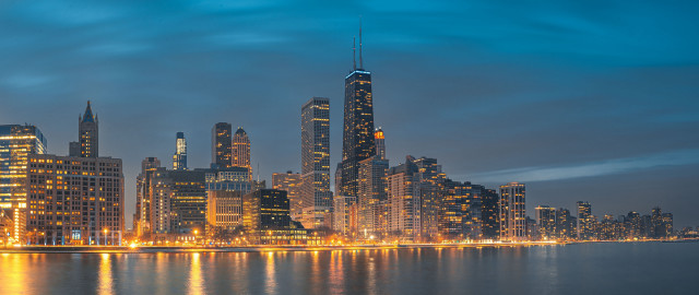 City skyline lake night asia #2 free wallpaper - medium preview image
