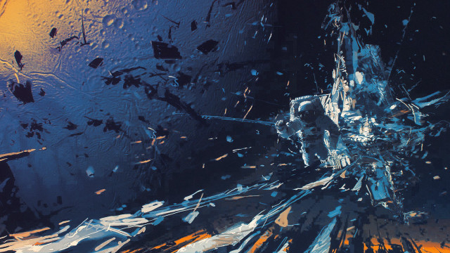 Rainy portrait bubble city lights free wallpaper - medium preview image
