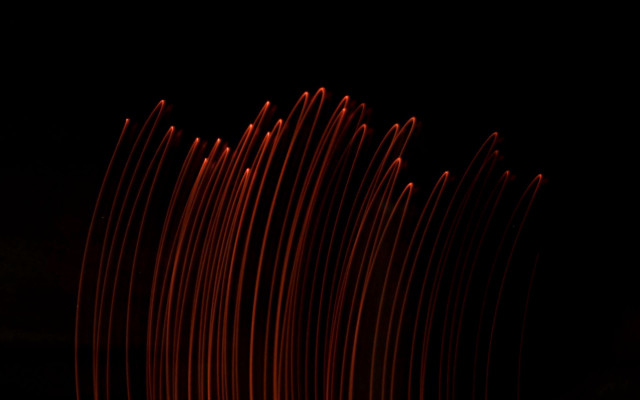 Red light streaks black background free wallpaper - medium preview image