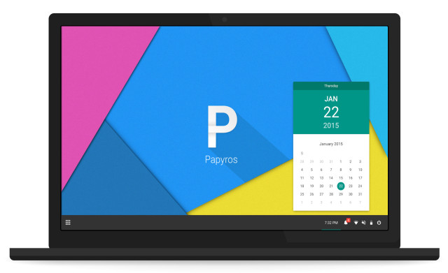 Laptop calendar screen upcoming year free wallpaper - medium preview image