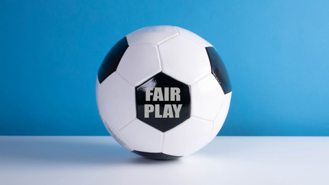 Soccer ball fairplay table blue free wallpaper - medium preview image