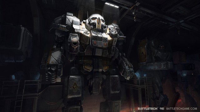 Large robot dark room light free wallpaper - medium preview image