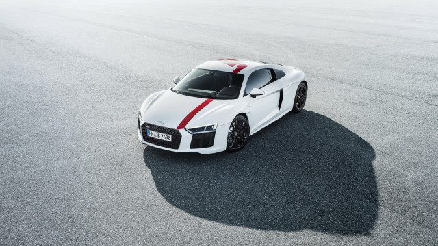 White sports car red stripe #14 free wallpaper - medium preview image