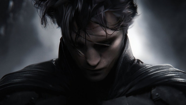 Gothic man black cape photorealistic free wallpaper - medium preview image