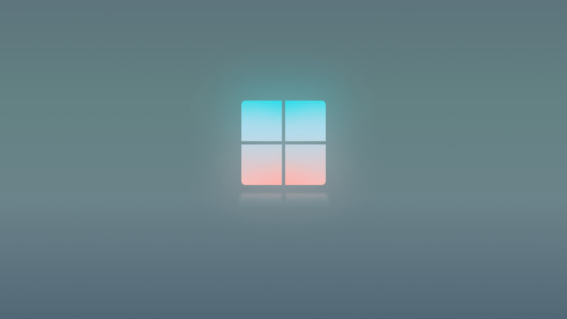 Foggy room blue pink window free wallpaper - medium preview image