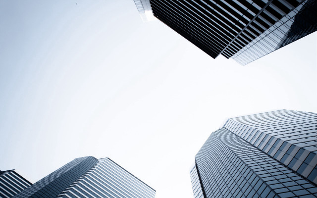 Cityscape skyscraper fence architecture asia free wallpaper - medium preview image