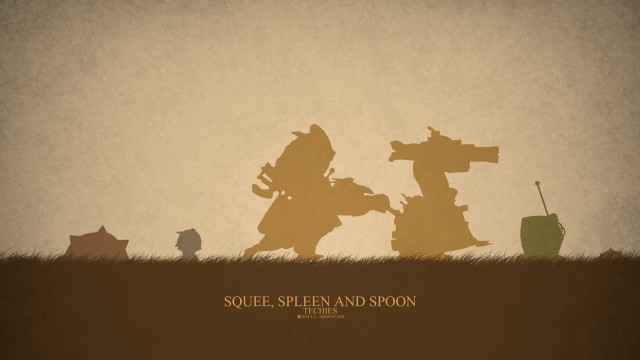 Couple horse dog shadow minimalist free wallpaper - medium preview image