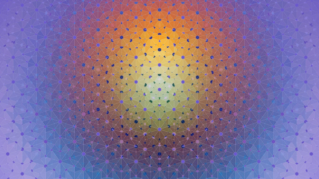 Colorful stars circles sacred geometry free wallpaper - medium preview image