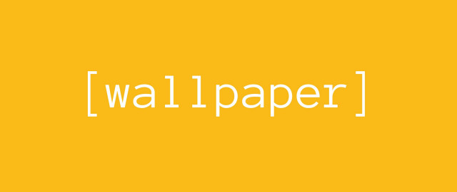 Yellow wallpaper typographic person cellphone free wallpaper - medium preview image