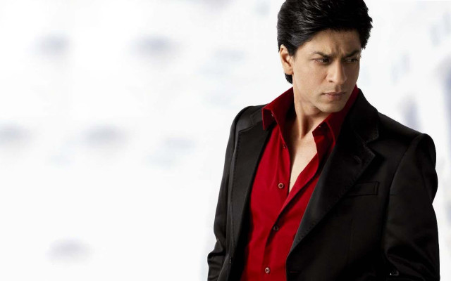 Man red shirt black jacket free wallpaper - medium preview image