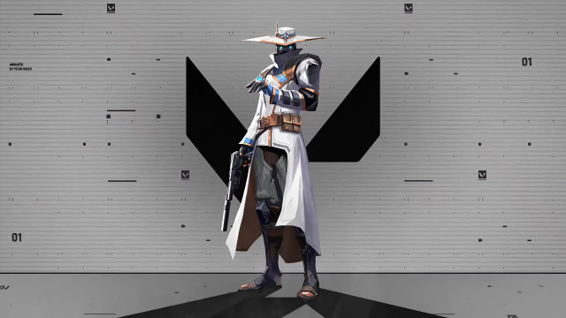 Costume figure blackarrow graybackground overwatch free wallpaper - medium preview image