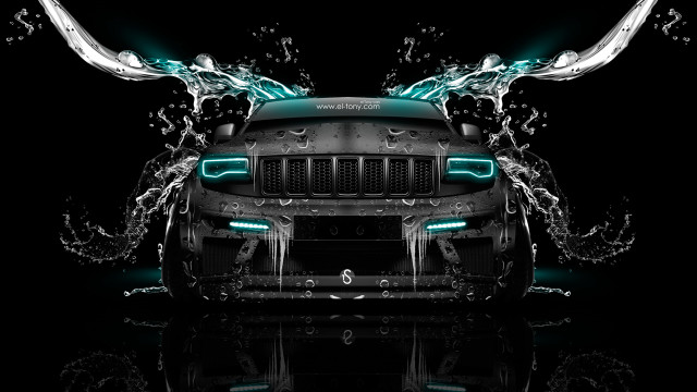Car bullhorns hood lights 3d free wallpaper - medium preview image