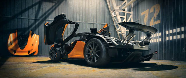 Garage car ladder open door free wallpaper - medium preview image